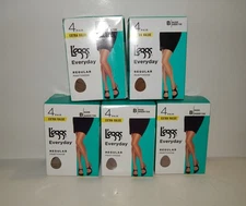 20 Pr Size B L'eggs NUDE Everyday Regular Leggs Sheer Toe Pantyhose Stockings