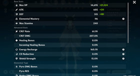 Genshin Impact AR 60 America - Vesna - Columbina - Linnea - Zibai - Raiden