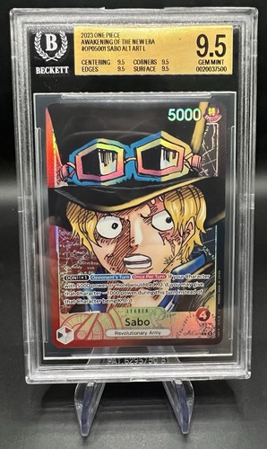 Sabo (Alternate Art) graded BGS 9.5 for sale on eBay