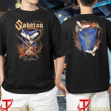 Sabaton Primo Victoria Aiming For Heaven Though Serving In Hell Dove T-Shirt