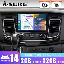 DAB+ Für Ford Transit Tourneo Custom 2018-2022 Carplay Android 14 Autoradio GPS