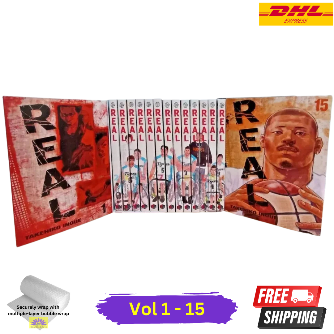 REAL」リアル英語版English version1〜10巻、12巻 REAL」リアル英語版