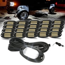 White Rock Lights   Quick Connect, 15 SMD Chips, 5M Extension Wires, 20 Pods