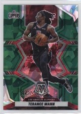 2021-22 Panini Mosaic Green Ice Mosaic Prizm Terance Mann #85 12ps
