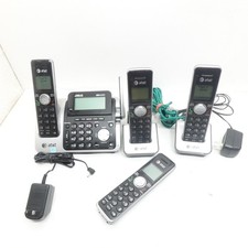 AT T CL83451 1.9 GHz Four Handsets Single Line Cordless Phone Answering System