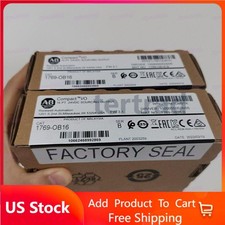 New Allen-Bradley 1769-OB16 CompactLogix 16 Pt 24VDC D/O Module US Free Tax