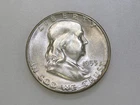 1953-S 50C FRANKLIN SILVER HALF DOLLAR CH/GEM BU