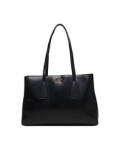 Calvin Klein LV04F3442G borsa donna tote work medium ecopelle tote 36x23x15 Nero