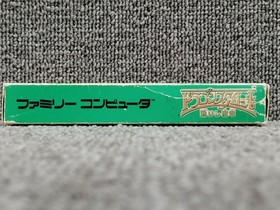 Konami Famicom Soft Dragon Scroll Revive Devil Used