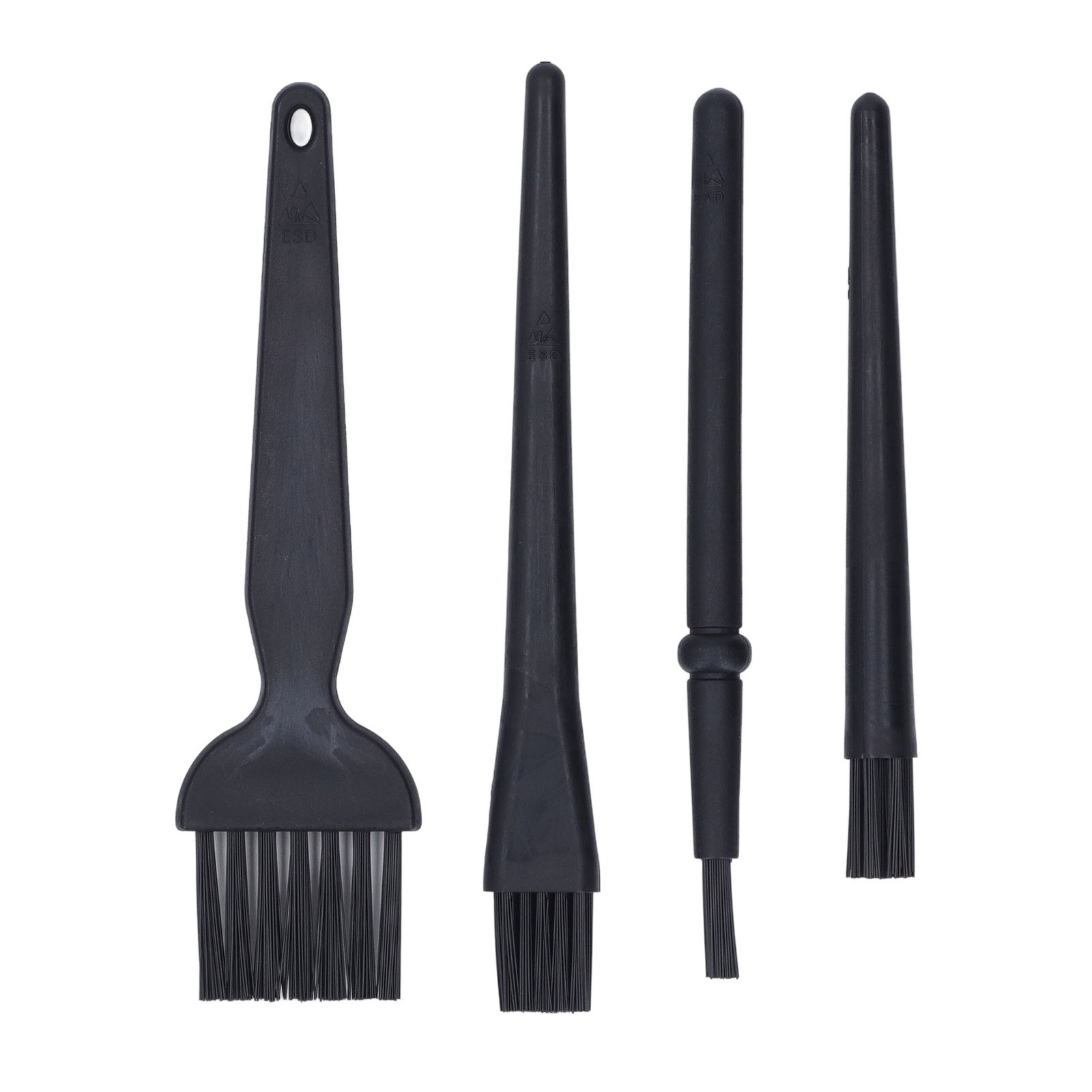 6Pcs Anti Static Cleaning Brush With Tweezers Hard Bristle Keyboard Car Board Br