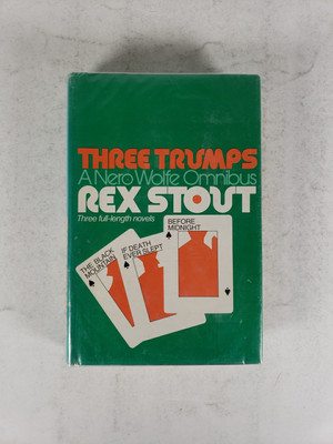 Three Trumps by Rex Stout (1973, Hardcover) Book Club Edition, Nero Wolfe