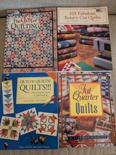 That Patchwork Place Book Lot  4 Pbs  Joy of Quilting, Fat Quarter Quilts, etc