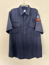 Workrite County Of LA Fire Dept Short Sleeve Shirt Made In The USA 48-17.1/2