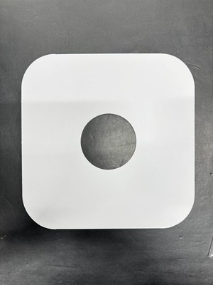 12'' Vinyl White Paper Rounded Record Inner Sleeves (Qty 10)