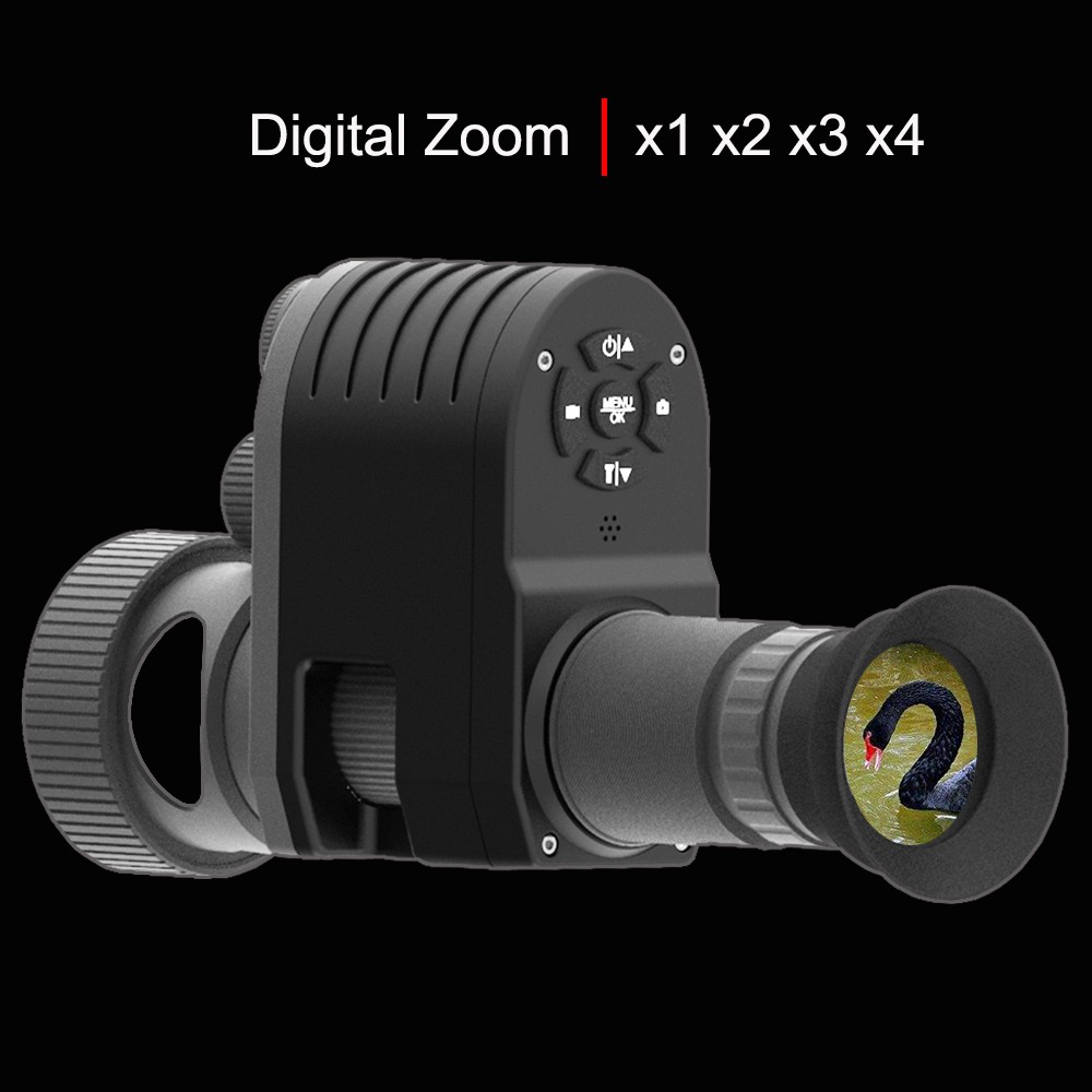 Digital Night Vision Rifle Scope Hunting Sight IR HD 1080p Camera with ...