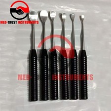 Cobb Elevator Spine Set 6-piece Orthopedic Surgical Instruments Black Handle Cobb Elevator Spine Set 6-piece Orthopedic Surgical Instruments Black Handle
