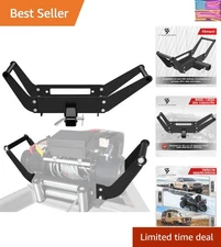 Heavy-Duty Cradle Winch Mount Plate 8000-13000 lbs Capacity - Foldable Design