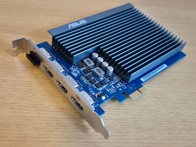 2GB ASUS GeForce  GT 730 2GB 4x HDMI Grafikkarte GT730-4H-SL-2GD5