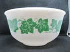 Vintage Hazel Atlas Green Ivy Mixing Nesting Bowl