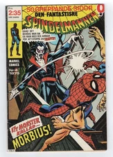 1971 MARVEL AMAZING SPIDER-MAN #101 & HULK #135 1ST APP OF MORBIUS RARE SWEDEN