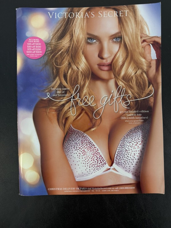 2010 Holiday VICTORIA'S SECRET Catalog Christmas Dreams Vol 1