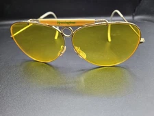 Vintage Remington Aviator Shooting Glasses With Yellow Lenses & Original Case