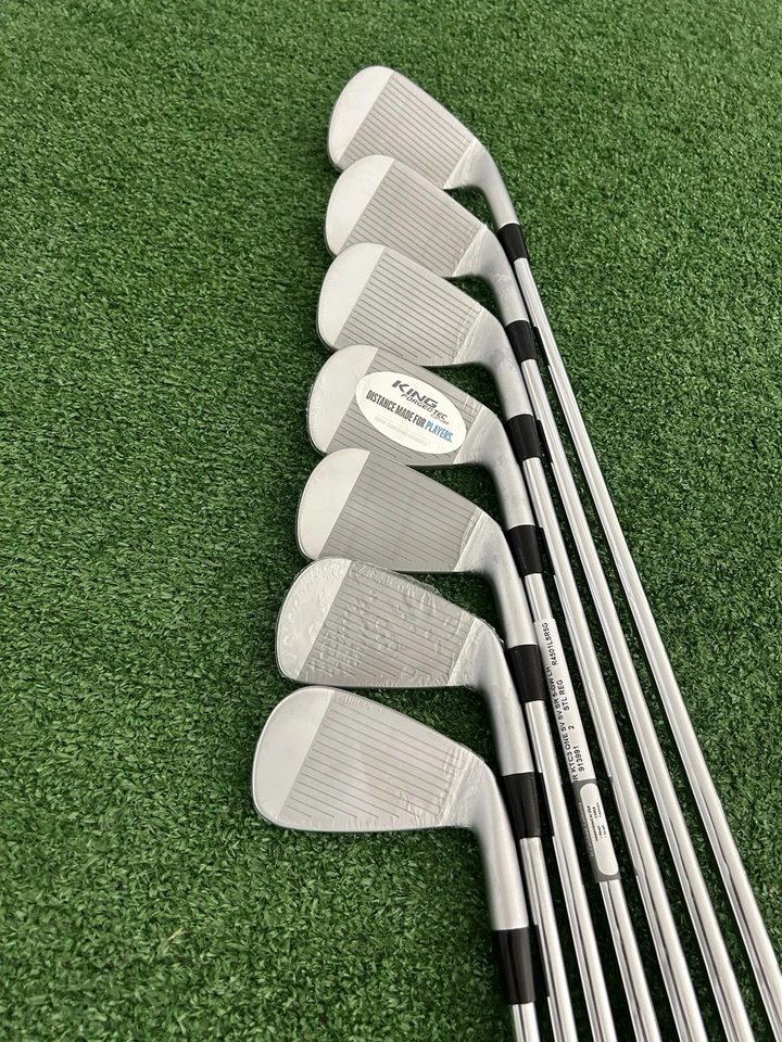 NEW LH Cobra King Forged Tec One Length Iron Set 5-G / KBS $-Taper Lite Regular - Image 4 of 4