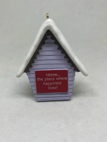 Hallmark Andenken Ornament New Home Handarbeit datiert 1991. QX544-9 - Bild 4 von 10