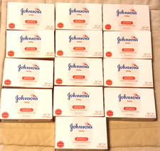 Johnson's Baby Soap Bar 3 oz Lot of 13 Gentle Skin No Parabens Phthalates Dyes