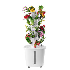 Hydroponisches Anbausystem 30 Pods Smart Hydroponic Tower Wasserzirkulat