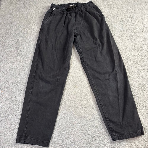 Gramicci Kletterhose mit Gürtel Gummibund Gorpcore schwarz Herren Medium