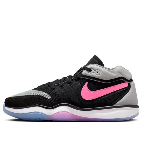 Nike Air Zoom GT Hustle 2 Fundamental Black Pink Grey DJ9405-004 Men&apos;s 9&period;5-13