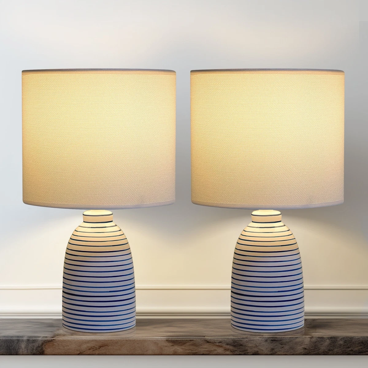 Agapan Ceramic Table Lamp Set Of 2