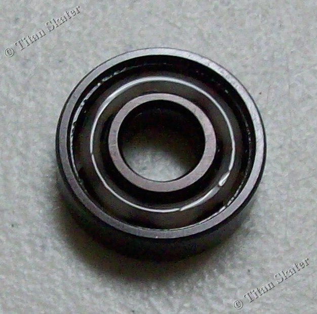 8 pack 608-2RS ABEC-9 Bearings for Skateboard Wheels RED Shield with NYLON Cage!