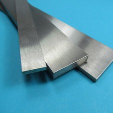 Edelstahl Flachstahl 2 - 2,5 m Flach Profil K240 Geschliffen VA Stahl Material