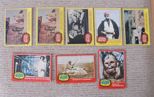Lot of 1977 TOPPS STAR WARS Series 3 (65), Series 2 (3) POOR Low Grade Fillers - Picture 8 of 13