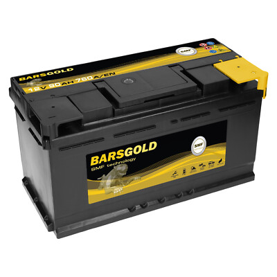 PKW Batterie 12V 90Ah 760A Bars Gold Wartungsfrei sofort einsatzbereit NEU