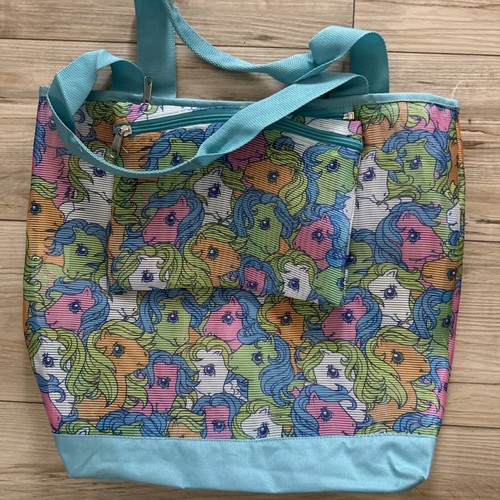 My Little Pony Reusable shopping Travel Beach bag With Zip Pouch Canadian Excl. - Picture 1 of 3