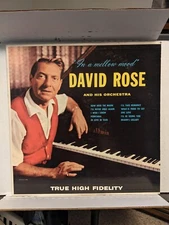33 LP ~David Rose & His Orchestra: ~In A Mellow Mood~ 1957 Masterseal (VG)