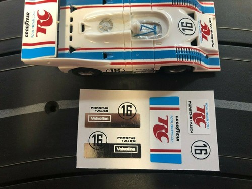 Aurora AFX Decals For Shadow #101 Dennis Losher 1971 Slot Car - Model Kit Decals