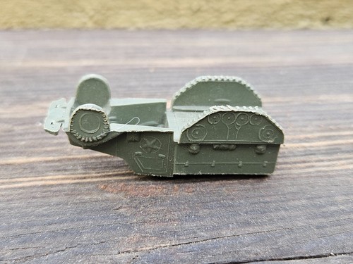 Vintage MPC Mini WW2 Military Vehicle Plastic Toy Mini US Half Track M3 A-1 - Picture 8 of 13