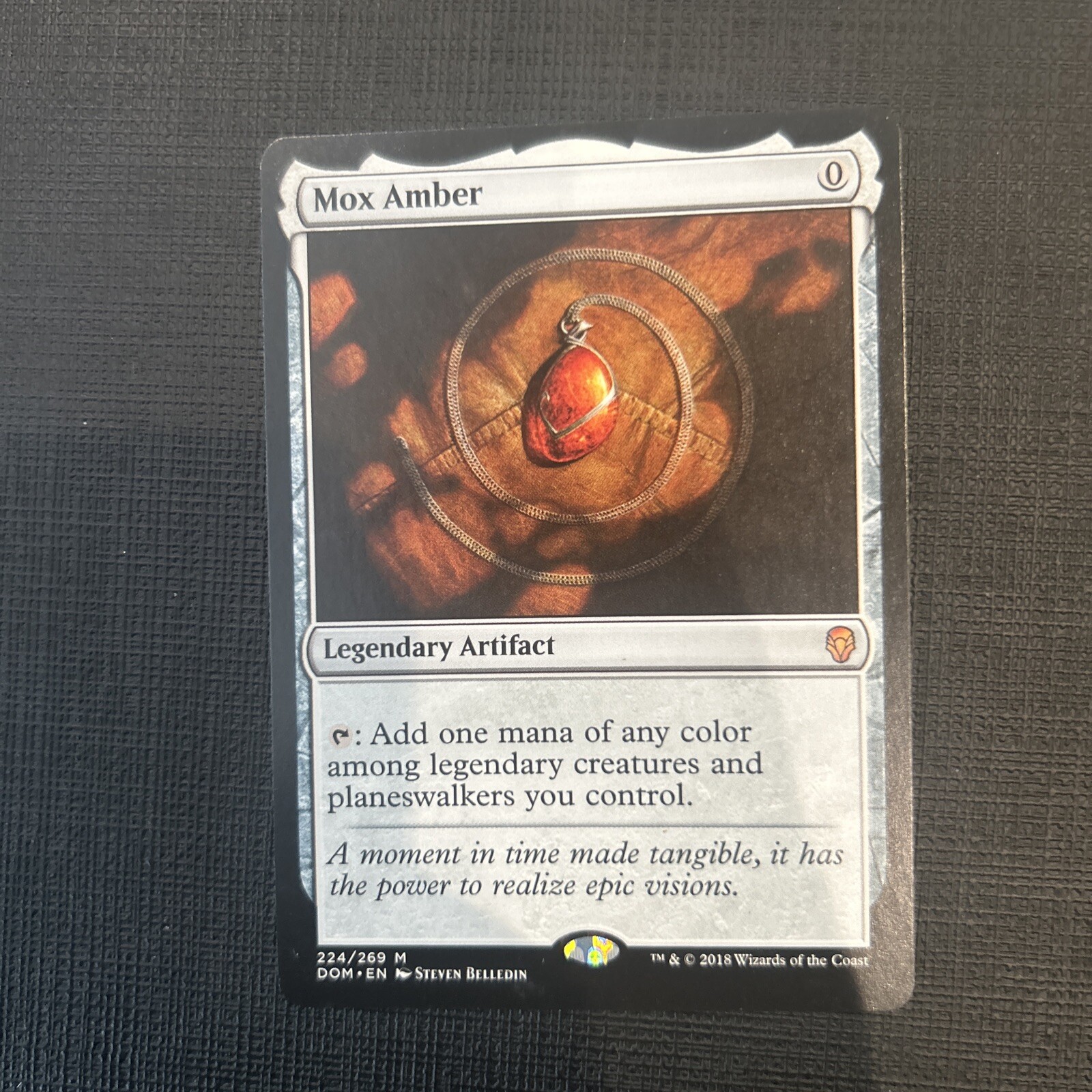 MOX AMBER RETRO FOIL MOX AMBER RETRO FOIL