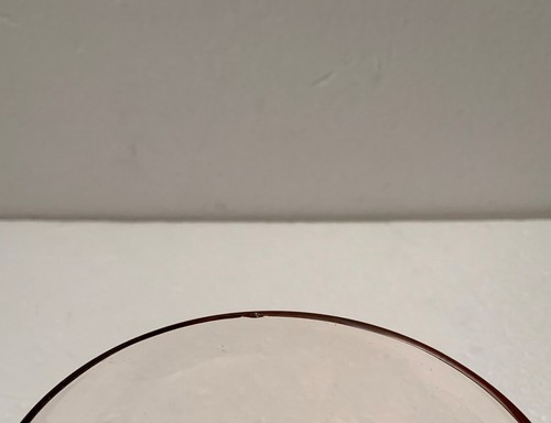 Federal Lido Depression Pink (Rose Glow) 15 Oz Footed Tumbler - Picture 4 of 5
