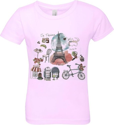 City-Inspired Graphic T-Shirts for Girls | Back-to-School | 100% Cotton - Picture 6 of 10