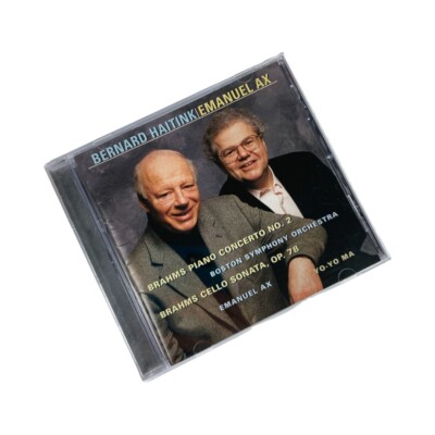 Brahms Piano Concerto No. 2 & Cello Sonata CD Sony Classical