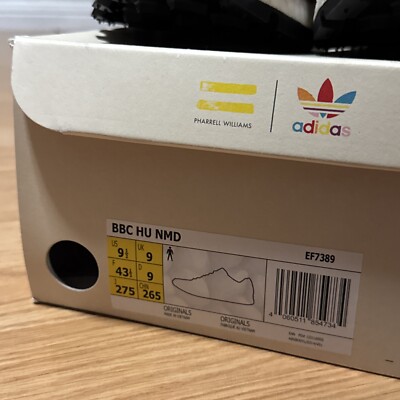 adidas NMD Hu Pharrell x BBC Red Plaid (F&F) Size 9.5 | eBay