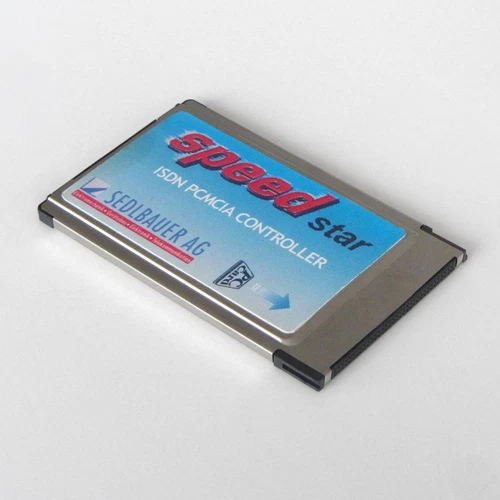 Speed Star ISDN PCMCIA Controller von Sedlbauer AG - voll funktionsfähig!