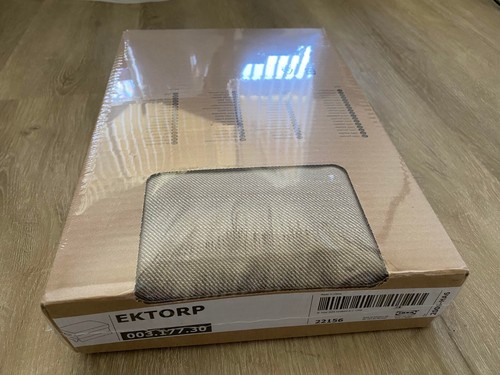 NUEVO IKEA EKTORP Reposapiés Cubierta Otomana Slipcover - Nordvalla Beige Oscuro - Imagen 2 de 2