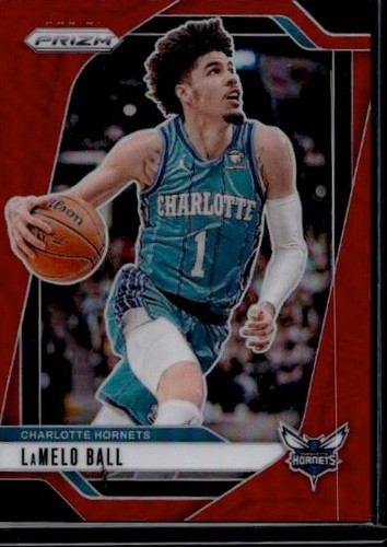 2024-25 Panini Prizm Basketball Lamelo Ball #30 Red /225