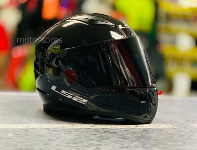 CASCO INTEGRALE LS2 FF353 RAPID NERO LUCIDO FULL DARK + VISIERA DARK SMOKE  | eBay